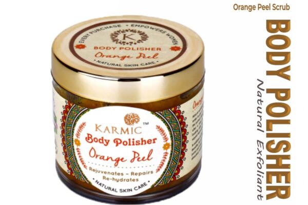 Karmic Orange Peel Body Polisher - Image 3