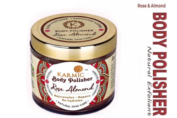 Karmic Rose & Almond Body Polisher - Image 3
